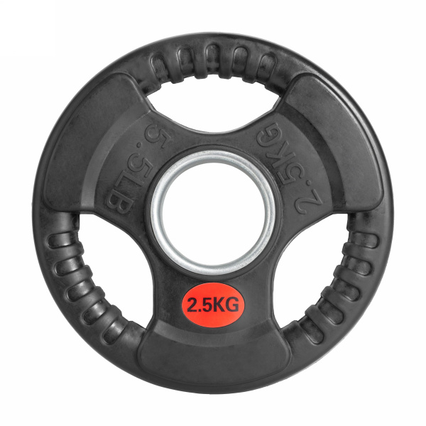 Диск 51 мм. обрезиненный 2,5 кг. VictoryFit VF-S510250 – фото