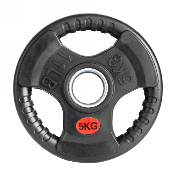 Диск 51 мм. обрезиненный 5 кг. VictoryFit VF-S510500 – фото