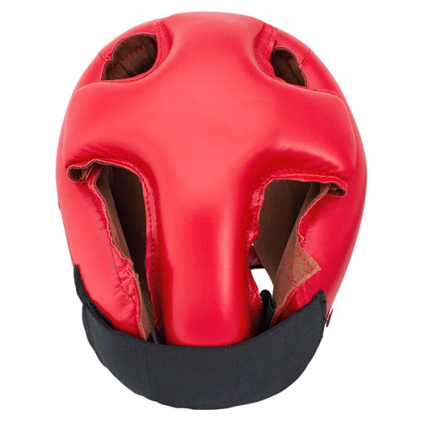Шлем для кикбоксинга Green Hill BRAVE, для соревнований, красный – фото