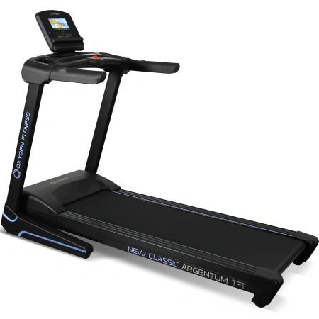 Беговая дорожка OXYGEN FITNESS NEW CLASSIC ARGENTUM TFT, электрическая, для дома – фото