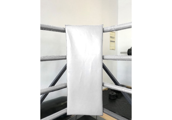  Подушка для ринга SportPanda, угловая,  15x35x100 см, белый