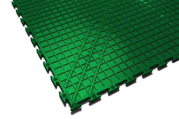 Плитка ПВХ Standart Profi, 5 мм, 500*500, зелёный