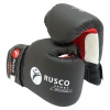 Боксерские перчатки Rusco Sport, тренировочные, чёрный – фото