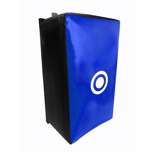 Настенная боксерская подушка SportPanda BOX, 75х40х30 см, прямоугольная, синий