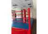 Ринг боксерский SportPanda, помост 1 м, монтажная зона 5x5 м, боевая 4x4 м – фото