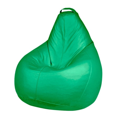 Кресло-груша, зелёный – фото