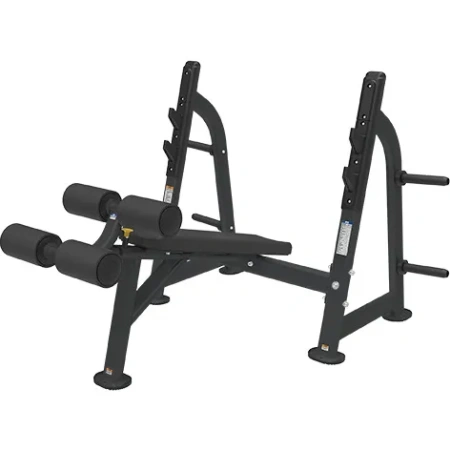 Скамья для жима с отрицательным наклоном BRONZE GYM BR-1013, профессиональная – фото