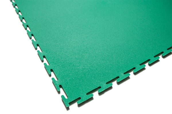 Плитка ПВХ Standart Flat, 5 мм, 500*500, зелёный