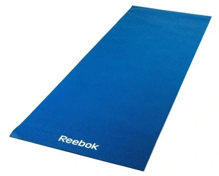 Коврик для йоги и фитнеса Reebok RAYG-11022BL, 4 мм, ПВХ, синий – фото