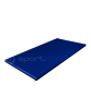 Мат спортивный SportPanda, 1 х 2 х 0.04 м, тент ПВХ + пенополиэтилен, не складной, без липучки, синий