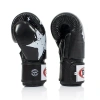 Боксерские перчатки Fairtex BGV1 Nation Print, тренировочные, чёрный – фото