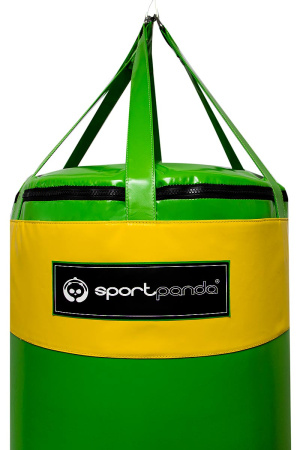 Боксерский мешок SportPanda 100 см, диаметр 60 см, вес 70 кг, зеленый