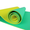 Коврик для йоги и фитнеса ESPADO ES9033, 4 мм, TPE, зелёный – фото