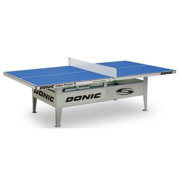 Теннисный стол DONUC OUTDOOR Premium 10, антивандальный, синий – фото