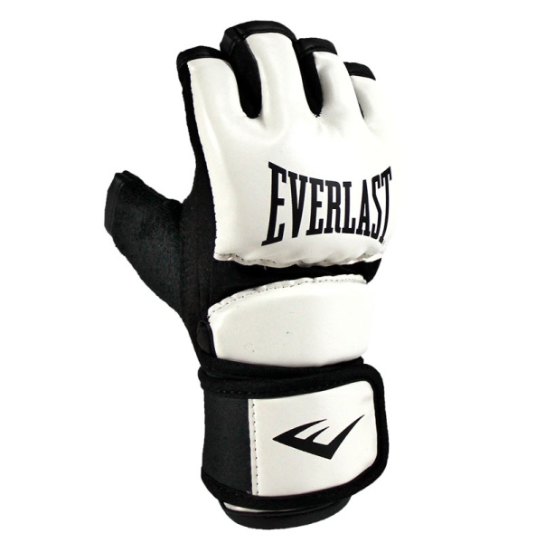Перчатки для ММА Everlast, тренировочные, белый – фото