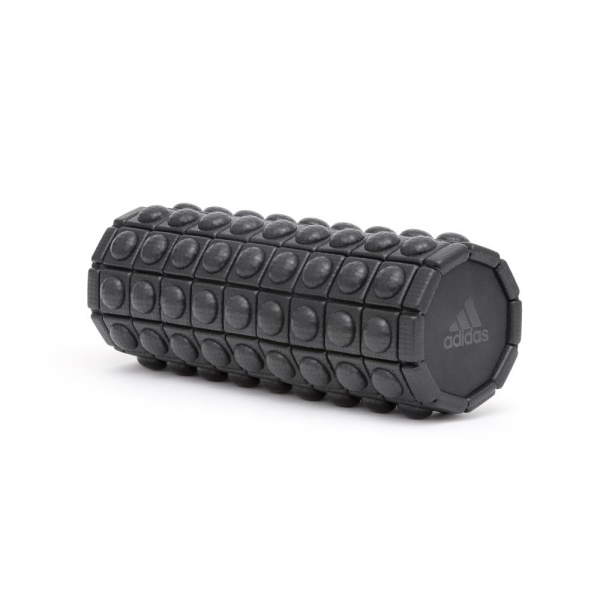 Валик для йоги и фитнеса Adidas ADAC-11505BK, 33x12.5 см, массажный, чёрный – фото