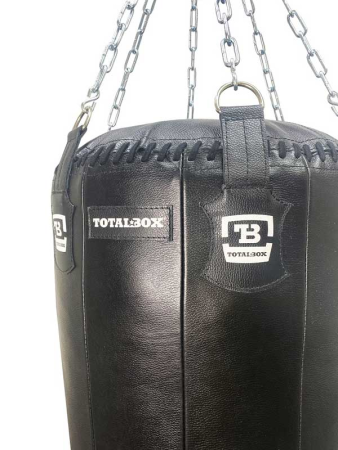 Боксерская груша «Чаша», кожа, 80 см, диаметр 59 см, 65 кг – фото