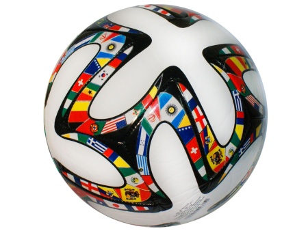 Мяч футбольный FT-2021, ПВХ, 5" – фото