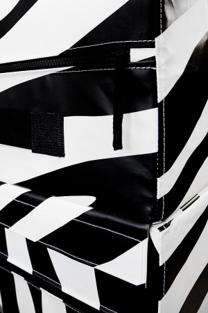 Плиобоксы SportPanda, комплект 3 шт. зебра – фото