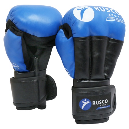 Перчатки для рукопашного боя Rusco Sport, синий – фото
