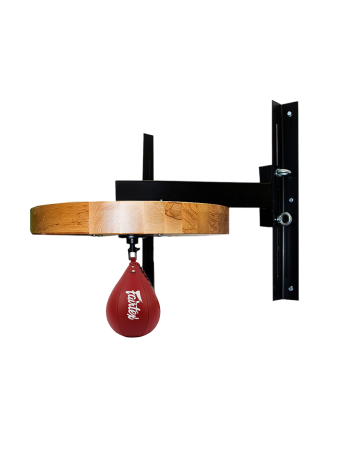 Пневмогруша Fairtex на платформе SportPanda MAX, с регулировкой по высоте, красный – фото