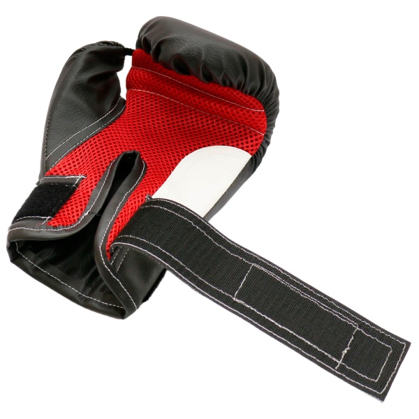 Боксерские перчатки Rusco Sport, тренировочные, чёрный – фото