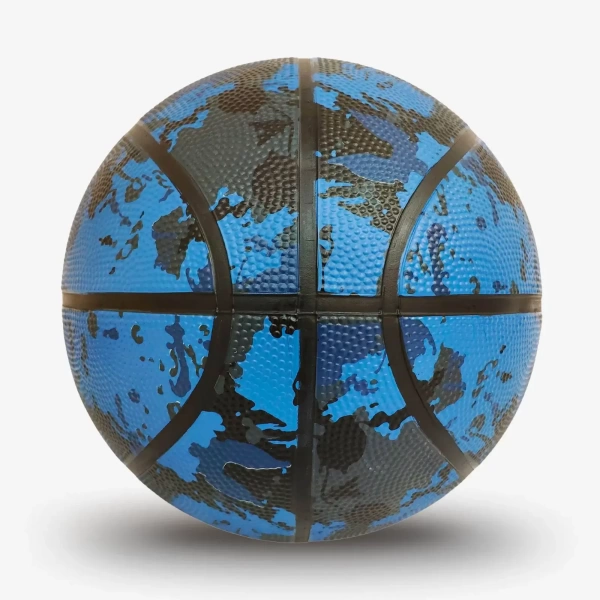 Мяч баскетбольный INGAME CAMO №7, синий – фото
