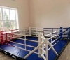 Ринг боксерский Sportpanda на раме, монтажная зона 6х6 м, боевая 5х5 м – фото