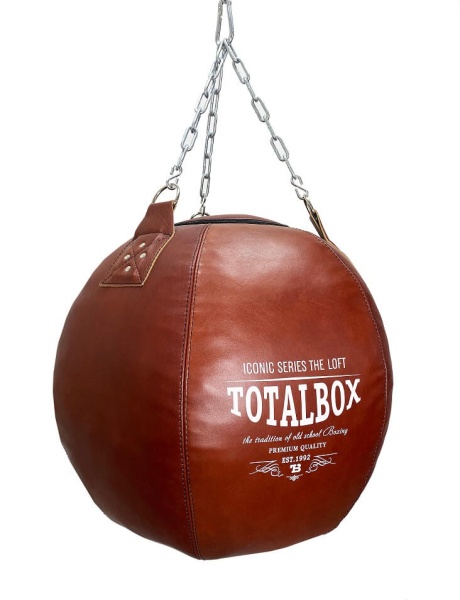 Боксерская груша «LOFT Шар», 62 см, диаметр 25/62/25 см, 45 кг – фото