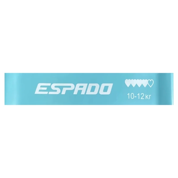 Силовая лента / ленточный эспандер ESPADO ES26101K, 10-12 кг, голубой – фото