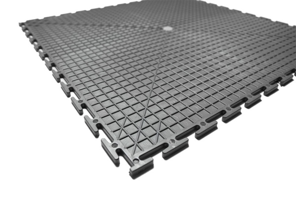 Плитка ПВХ Standart Prom, 5 мм, 500*500, серый