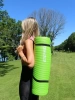Коврик для йоги и фитнеса ESPADO ES2123 1/10, 10 мм, каучук, зелёный – фото