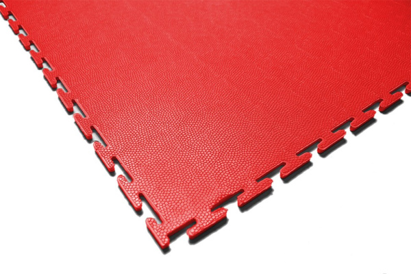 Плитка ПВХ Standart Skin, 500*500, красный – фото