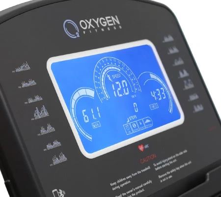 Беговая дорожка OXYGEN FITNESS NEW CLASSIC CUPRUM LCD, электрическая, для дома – фото