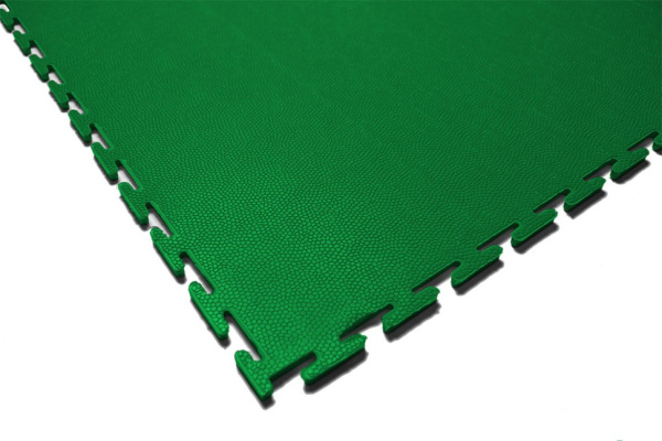 Плитка ПВХ Standart Skin, 500*500, зелёный – фото