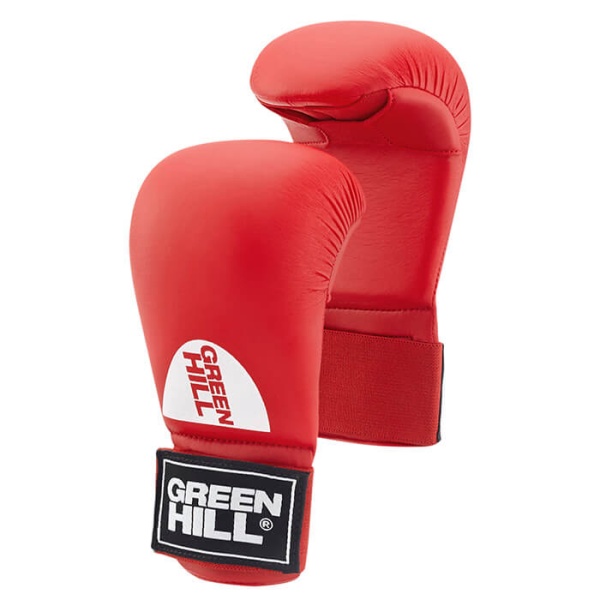 Накладки для карате Green Hill COBRA, красный – фото