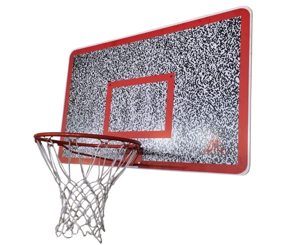 Баскетбольный щит с кольцом DFC BOARD44M, 44", МДФ – фото