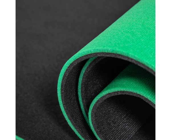 Коврик для фитнеса, 10 мм, пенополиэтилен, зелёный – фото