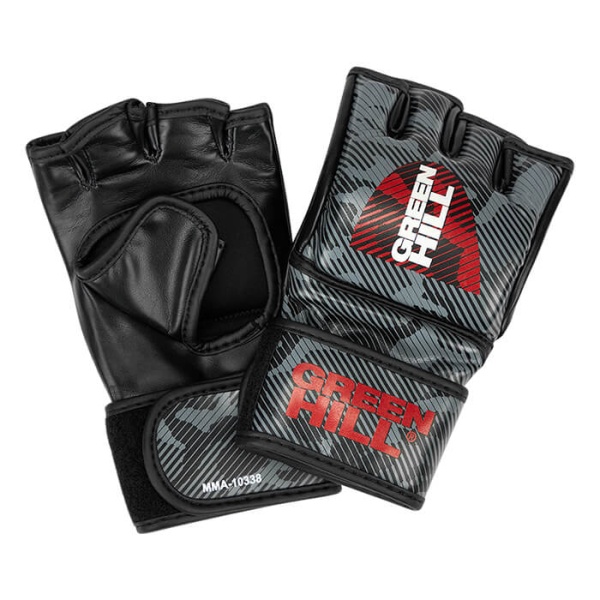 Перчатки для MMA Green Hill MMA-10338, тренировочные, чёрный – фото
