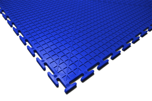 Плитка ПВХ Standart Skin, 500*500, синий – фото