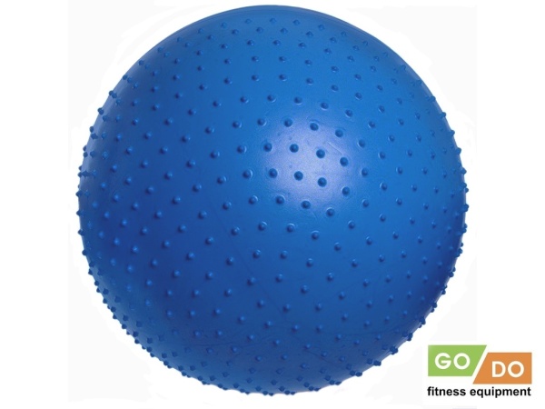 Мяч для фитнеса / фитбол GO DO ВМ-65-С, 65 см синий – фото