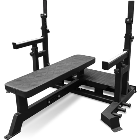 Скамья для жима пауэрлифтерская BRONZE GYM AL-320, профессиональная – фото