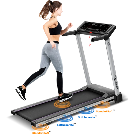Беговая дорожка Clear Fit CrossPower CT 400 MI, электрическая, домашняя – фото