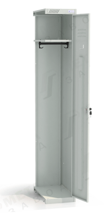 Шкаф гардеробный модульный ШРС-11дс-400, 1 секция – фото