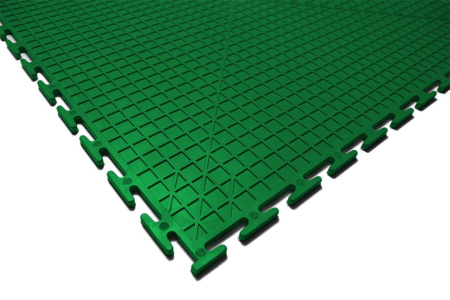 Плитка ПВХ Standart Skin, 500*500, зелёный – фото