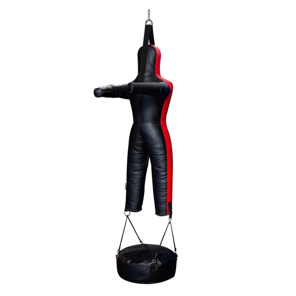  Манекен-мешок SportPanda, 130 см, 12-25 кг, подвесной, красный