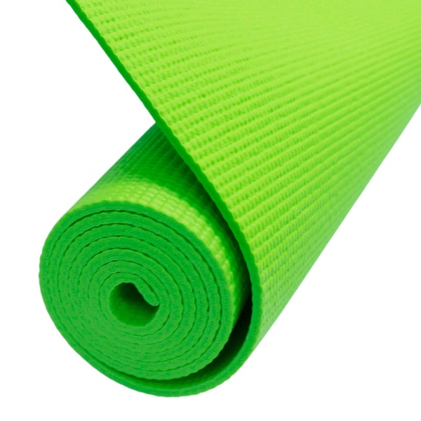 Коврик для йоги и фитнеса ESPADO ES2121, 3 мм, ПВХ, зелёный – фото