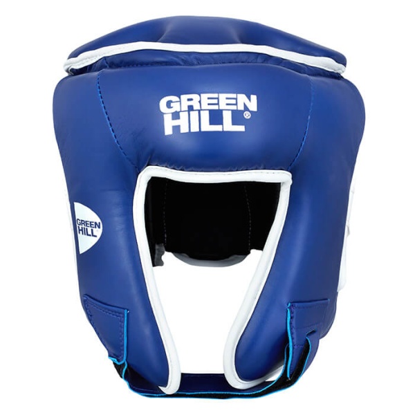 Шлем для кикбоксинга Green Hill WIN, для соревнований, синий – фото