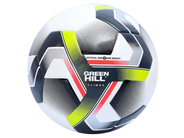 Футбольный мяч Green Hill CLIMAX GCT-10528, эко-кожа, 5" – фото