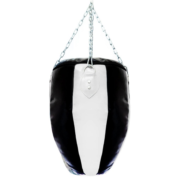 Боксерская груша (мешок) SportPanda «Пуля», 60 см, диаметр 45 см, 25 кг, белый